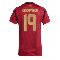 Camisa de time de futebol Bélgica Johan Bakayoko #19 Replicas 1º Equipamento Feminina Europeu 2024 Manga Curta